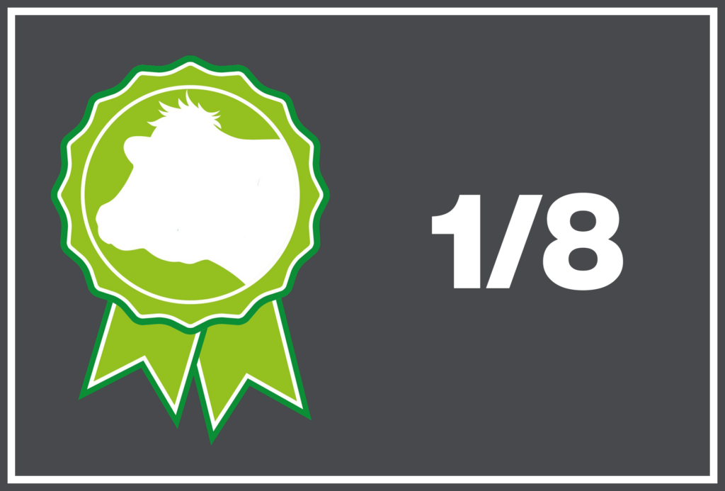 1/8 Rind (ca. 35-45 kg)