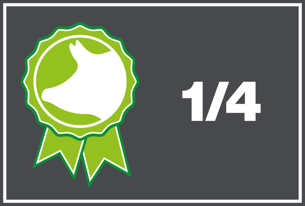 1/4 Schwein (ca. 18-24 kg)